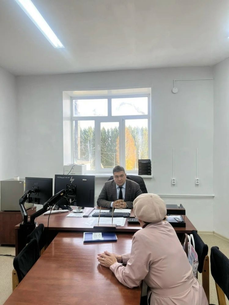 Итоги личного приёма граждан