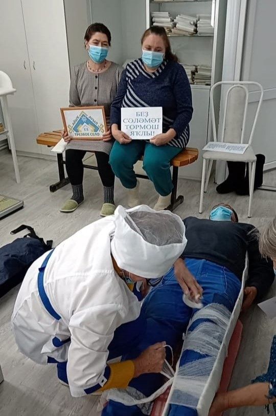 Обучение жителей деревни Мута-Елга