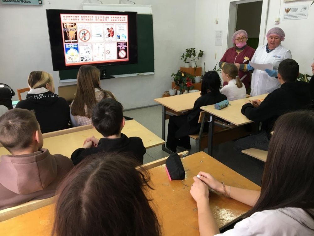 Медицинский осмотр в МБОУ СОШ д. Петропавловка