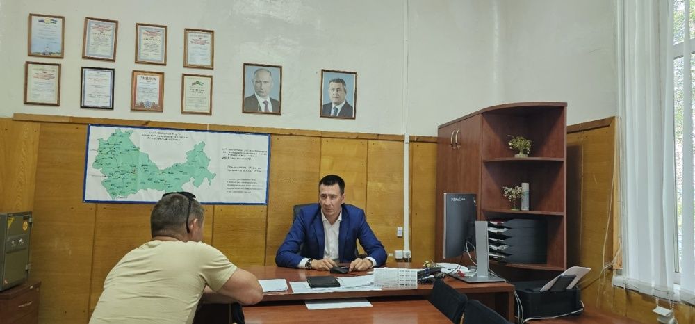 Сегодня прошел прием граждан, на котором обсуждались важные вопросы