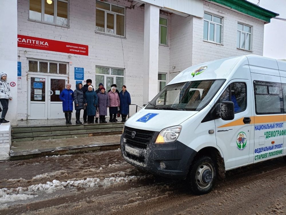 Диспансеризация пожилых людей старше 65 лет, проживающих в д.Упканкуль и д.Ст.Карткисяк