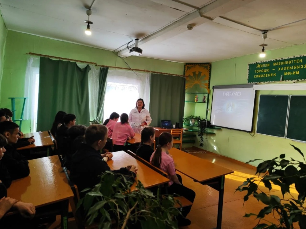 Проведена беседа по туберкулёзу!