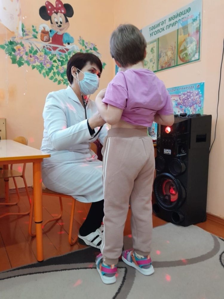 Выезд участкового врача-педиатра в д. Усть-Табаска